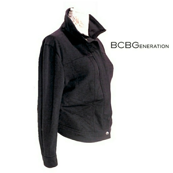 BCBGeneration Jackets & Blazers - BCBGENERATION MOTO STYLE ZIP UP JACKET